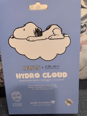 Peanuts x Celavi Hydro Cloud Sheet Mask